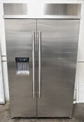 Jenn Air Rise Jbss48e22l 48 Counter Depth Built In Side By Side Refrigerator