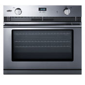 Summit Sgwogd30 30 W 3 0 Cu Ft Single Wall Oven Stainless Steel