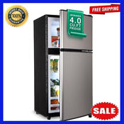 4 0 Cu Ft Samll Refrigerator W Freezer Apartment Office Compact Refrigerator