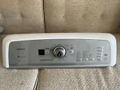 Maytag Bravos X Washer W10272638 Console Control Panel White