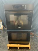 Bosch 800 Series Hbl8661uc 30 In Double Electric Wall Oven With True Convection