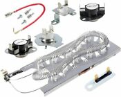 Whirlpool 3387747 Dryer Heating Element Kit Thermal Fuse For Kenmore Samsung 