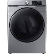 Samsung Dvg45r6100p 7 5 Cu Ft 10 Cycle Gas Dryer With Steam Platinum