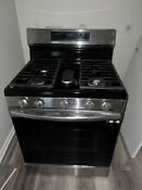 Samsung 5 8cu Ft Freestanding Gas Range With Convection Stainless Steel 
