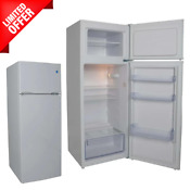 7 3 Cu Ft Top Freezer Refrigerator White Apartment Garage Mini Fridge Shelf New