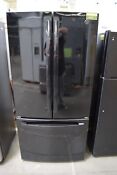 Ge Gwe19jglbb 33 Black Counter Depth French Door Refrigerator 145217