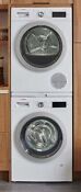 Bosch 500 Series 24 Compact Front Load Washer Dryer Set Waw285h1uc Wtw87nh1uc