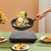1450w Portable Induction Cooktop Burner Kitchen Countertop Stove With 8 Cooking