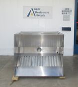 Stainless Steel Commercial Vent Hood 48 W X 42 5 D X 42 5 H 7673a