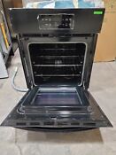 Frigidaire 24 In Self Cleaning Single Electric Wall Oven Black Ffew2426ubb