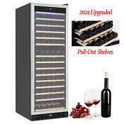 177 Bottle Freestanding Wine Cooler Fridge Refrigerator Wine Cellar 41 F 64 F