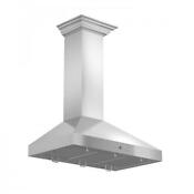 Zline 48 Wall Range Hood Stainless Steel With Crown Molding Kl3crn 48