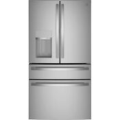Ge Profile Pvd28bynfs 36 Stainless French Door Refrigerator Nib 137891