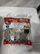 Certified Appliance Accessories Electric Dryer Cord Gray 6 90 1024