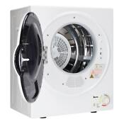 Zokop Compact Home 1 6 Cu Ft Capacity Tumble Clothing Dryer Machine Portable