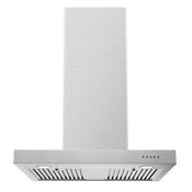 30in 900cfm Wall Mount T Shape Range Hood Stainless Steel Stove Vent 3 Speed Led