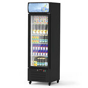 Commercial Display Refrigerator Door 11 3 Cu Ft Merchandiser Beverage Cooler