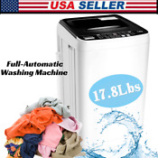 Portable Washing Machine 17 8 Lbs Full Automatic Compact Washer Dryer Apartment 