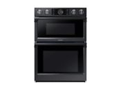 Samsung 30 Smart Microwave Combination Wall Oven With Flex Duo In Black