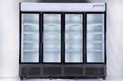 Nafcool 80 Wide Sub Zero Four Glass Door Commercial Beverage Refrigerator