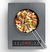 Induction Cooktop Burner Electric Cooktop Electric Hot Plate Touch Control 110v