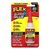 Flex Super Glue Liquid 20g 1 Pack Clear Wood Metal Plastic Crafts Ceramic Toy R