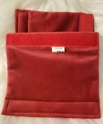  New Ougar8 Burgundy Refrigerator Microwave Handle Covers 2pk 6 L