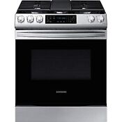 Samsung Nx60t8311ss 6 0 Cu Ft Gas Range With Fan Convection