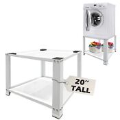 Laundry Pedestal 28 Wide 20 Inch Tall Universal Fit 700lbs Capacity Washing