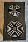 Jenn Air Whirlpool Part Rcm10db 2 Burner Electric Cartridge Black