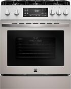 Kenmore Gas Range Oven With 5 Burners Convection Stainless Steel