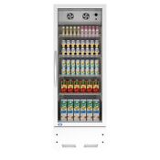 Merchandiser Upright Cooler Commercial Beverage Display Refrigerator 8 Cu Ft New