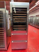 30 Subzero Wine Storage With Refrigerator Drawers Iw30rlh New Showroom Model 