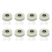 Upgrade 279640 Dryer Idler Pulley Wheel With Bearing By Beaquicy 8pcs 