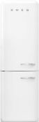 Smeg 50s Retro Style Fab32 Bottom Freezer Refrigerator White 24 Inch