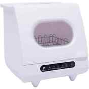 Piaocaiyin Mini Countertop Dishwasher 1200w Portable 5 Washing Program