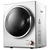 Electric Tumble Compact Laundry Dryer Freestanding Wall Mounted 1 5 Cu Ft 