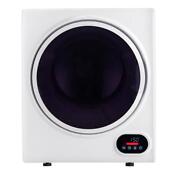New 1 5 Cu Ft 5 5lbs Electric Dryer Machine Drum Clothing Apartment Home White