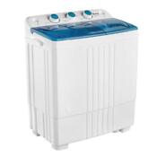 New 20lbs Home Apartment Washing Machine Twin Tubs Laundry Pump Spin 3 Colors