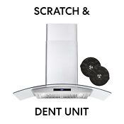 36 In Ductless Wall Mount Range Hood Open Box Major Imperfections 