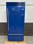 Bluestar Bbb36r2 36 Refrigerator Oven Under Built In Sapphire Blue Finish