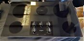 Whirlpool Wce55us6hb 36 Electric Ceramic Black Glass Cooktop 5 Elements