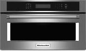 Kitchenaid 30 Stainless Steel Built In Microwave Oven Kmbp100ess