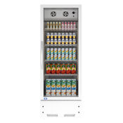 Commercial Merchandiser Refrigerator Glass Door Cooler Display Beverage 11 Cu Ft