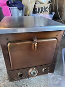 Vintage Chambers Copper Electric Oven And Stove Range