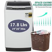 Washing Machine Full Automatic Laundry Washer Spinner 10 Programs W Drain Pump