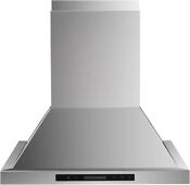 36 Inch Island Mount Range Hood With Led Lights Ceiling Chimney Stove Vent
