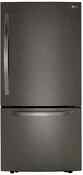 Lg Lrdcs2603d 33 Inch Bottom Mount Refrigerator 25 50 Cu Ft Black Stainless St