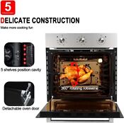 Gasland Chef 60l Single Wall Oven 24 In Electric Cooking Stove Grill Roast Bake