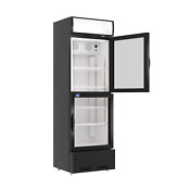 New Commercial 2 Glass Door Cooler Display Refrigerator Beverage Merchandiser